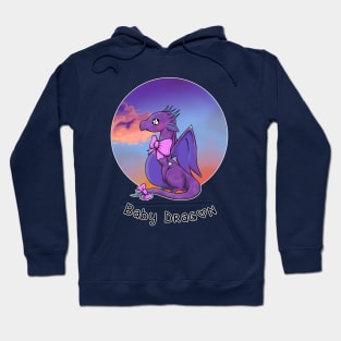 Sunset Baby Dragon Hoodie